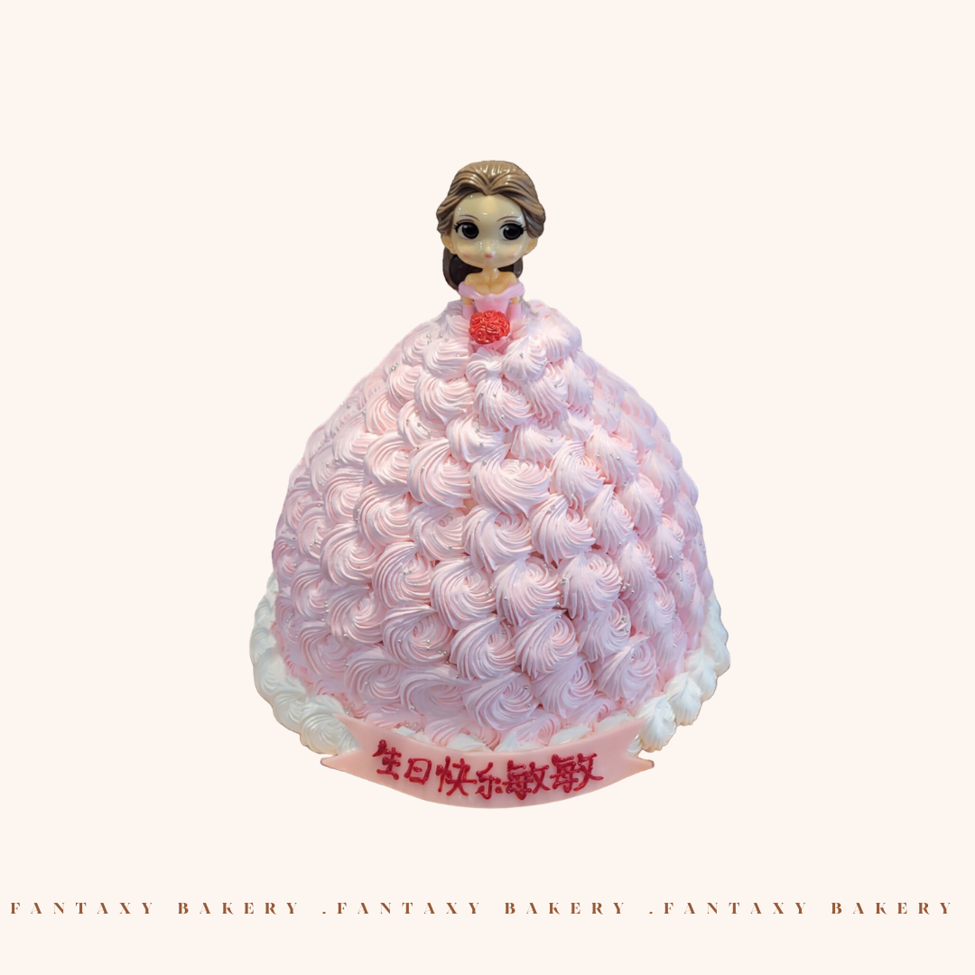 3D Bella Princess Cake