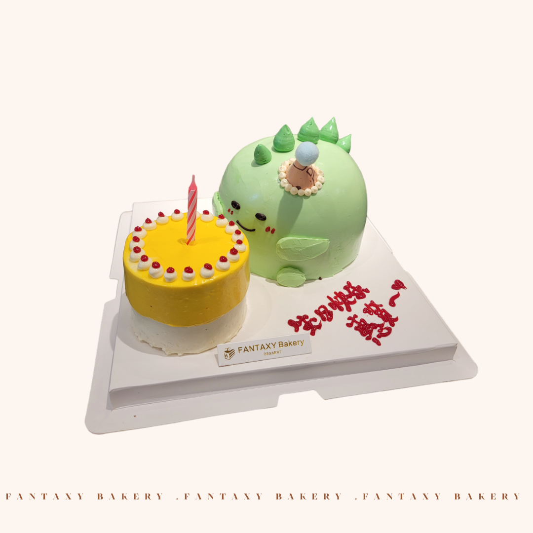 Baby Dinosaur Cake