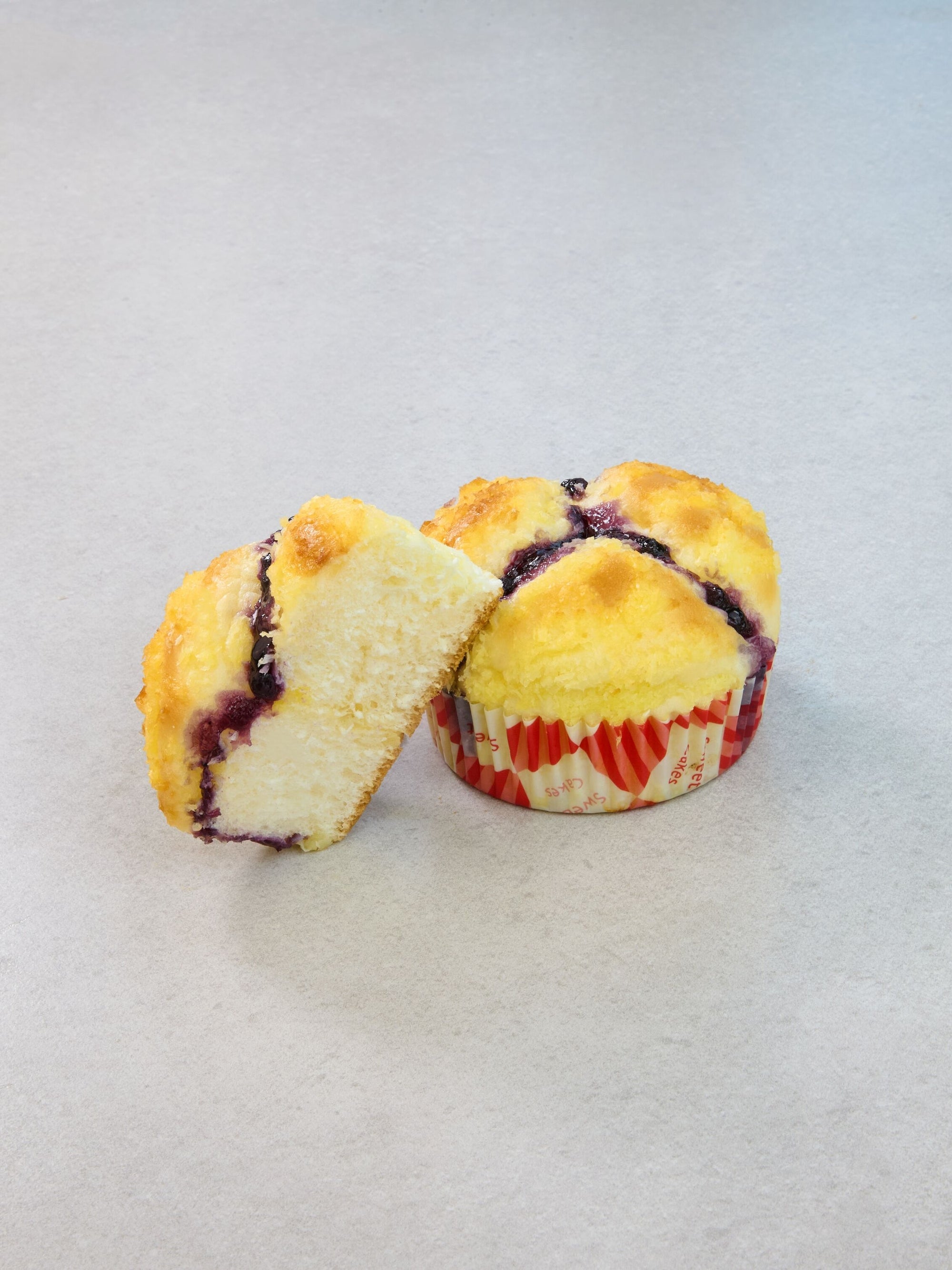 Blueberry Coconut Bun