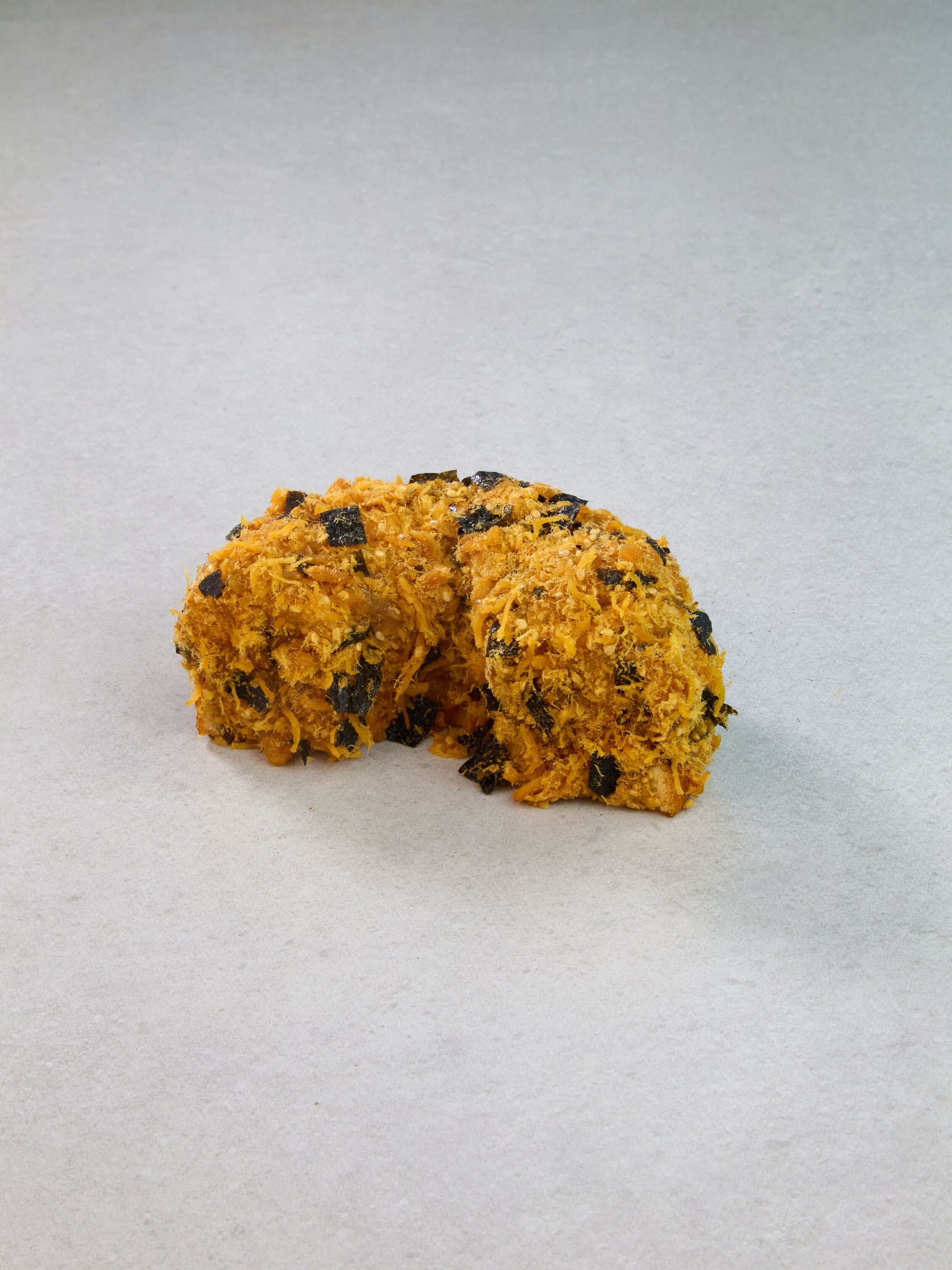 Chicken Floss Red Bean Macaron Bread