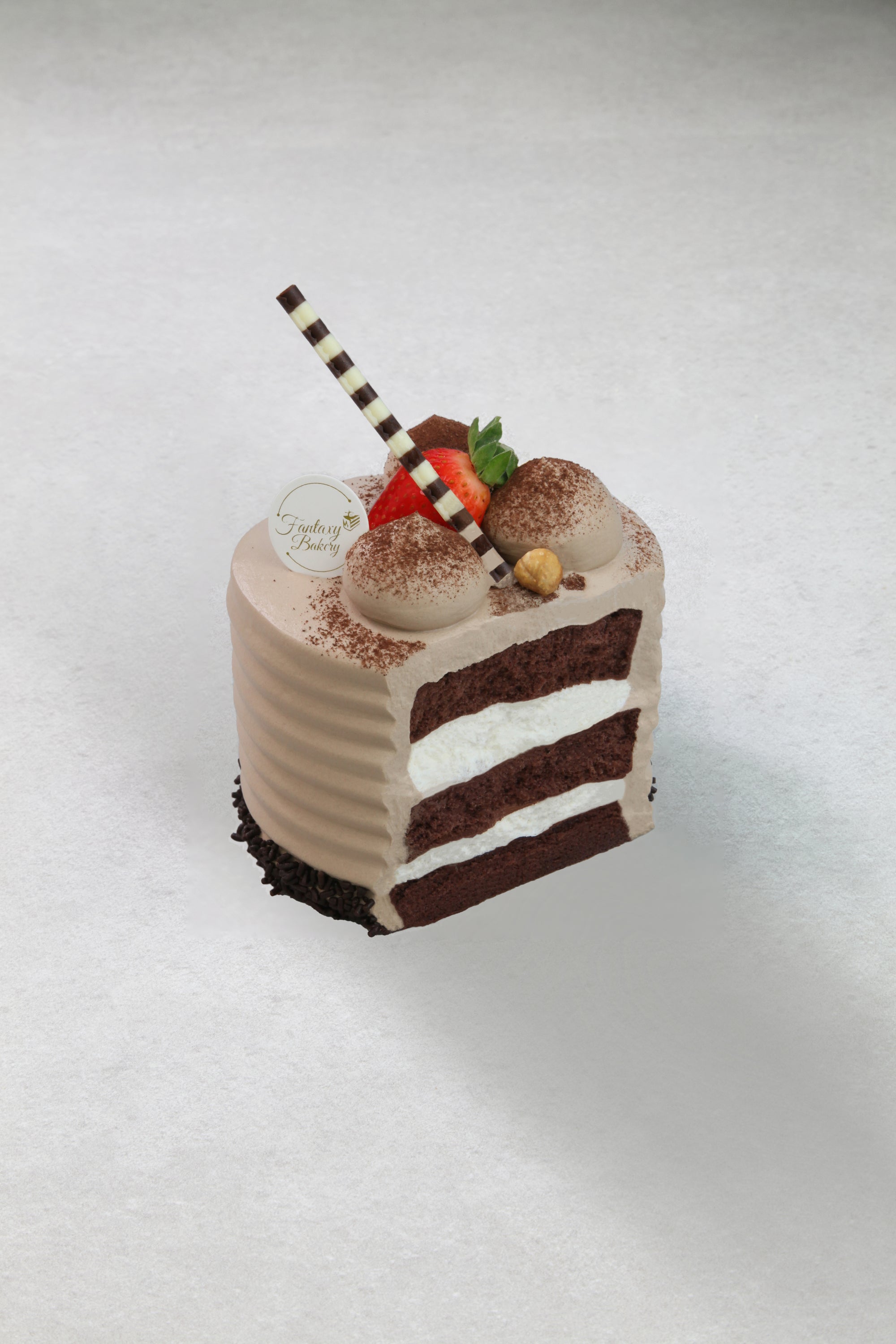 Chocolate Caramel Hazelnut Cake