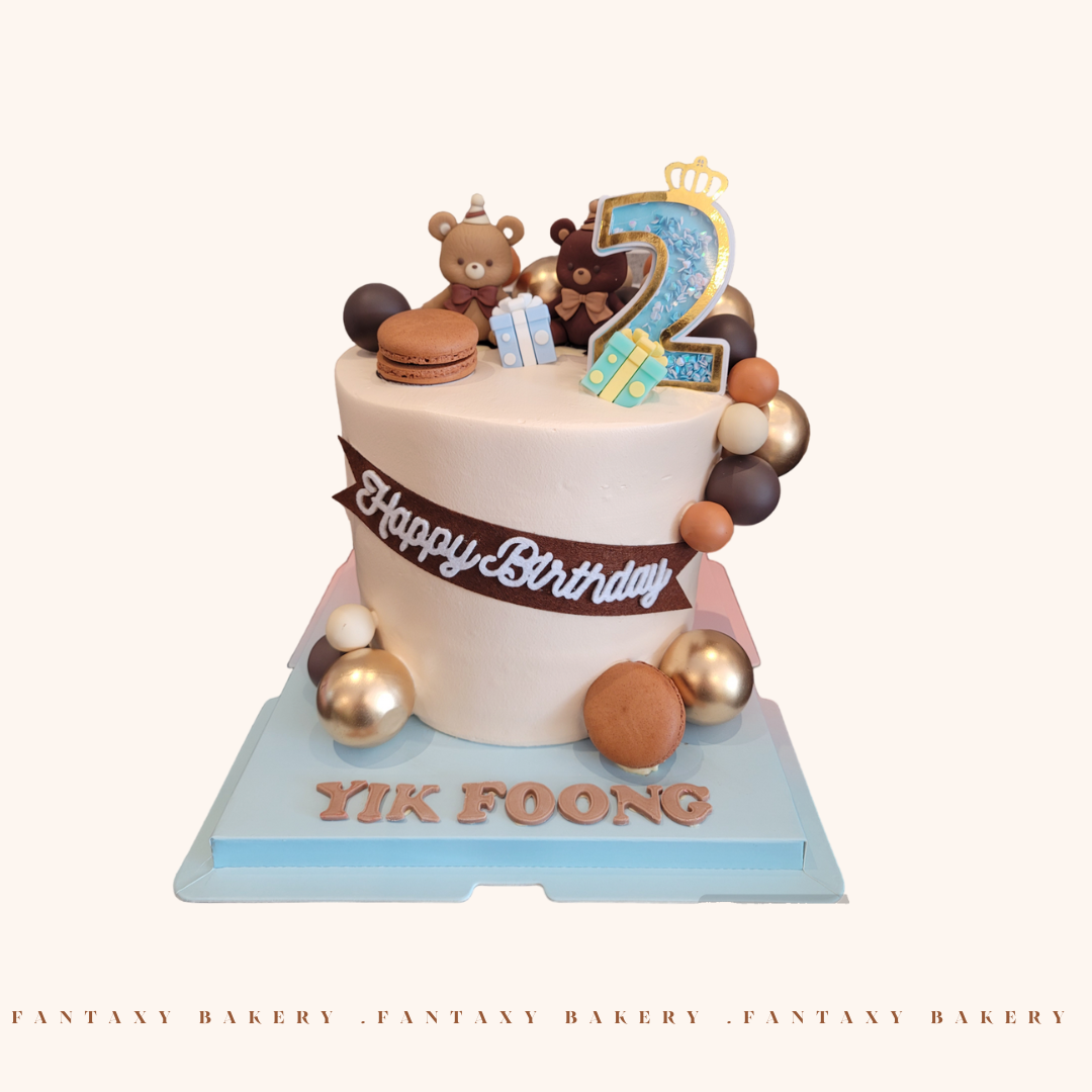Cute Bear Cake