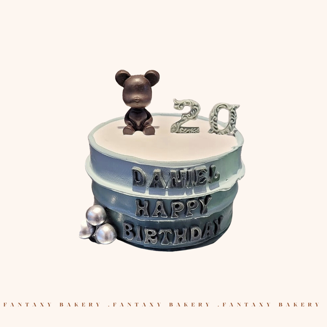 Cute Bear Cake
