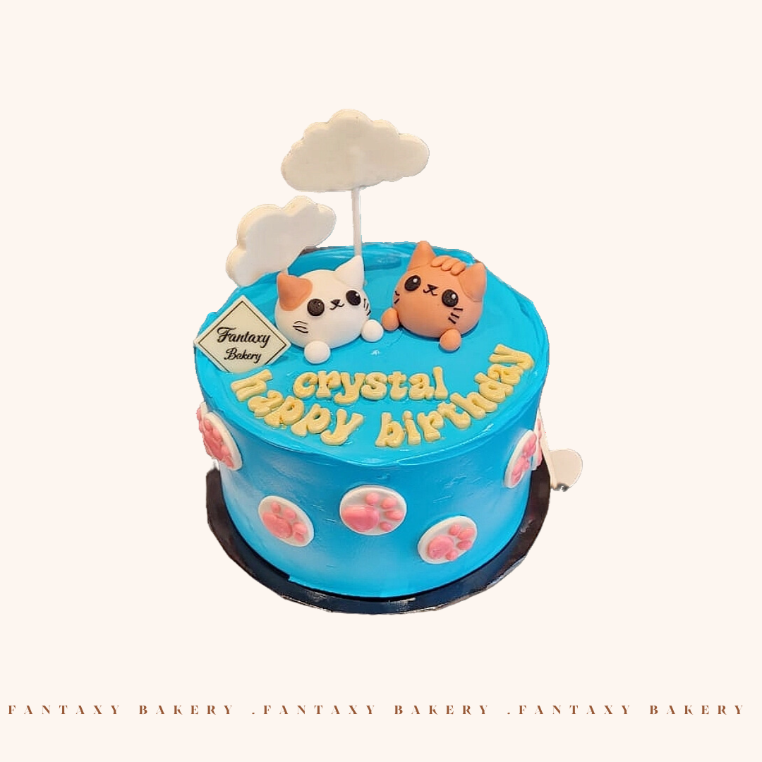 Cutie Cat Cake