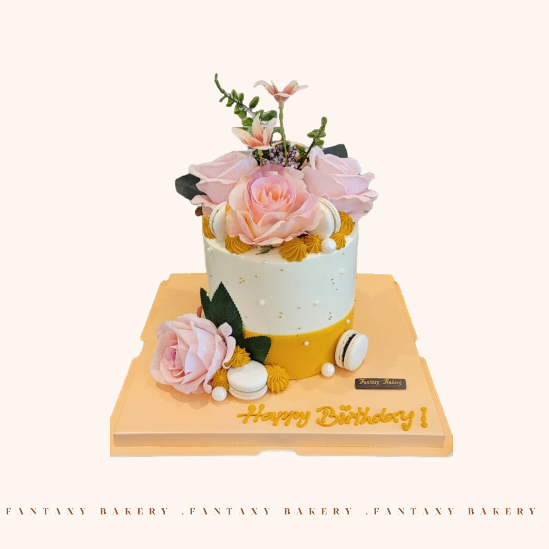 Gorgeous Flowery Cake
