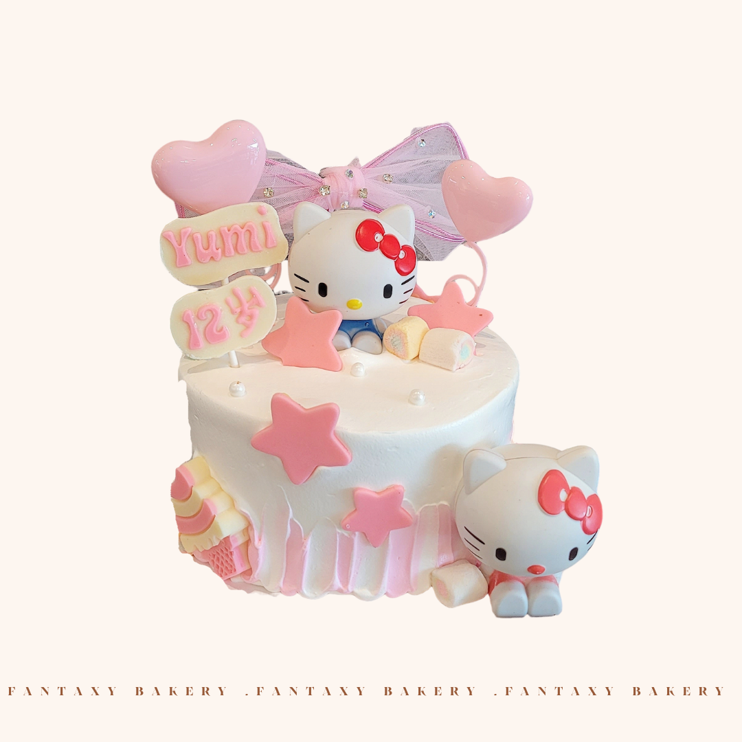 Hello Kitty Cake