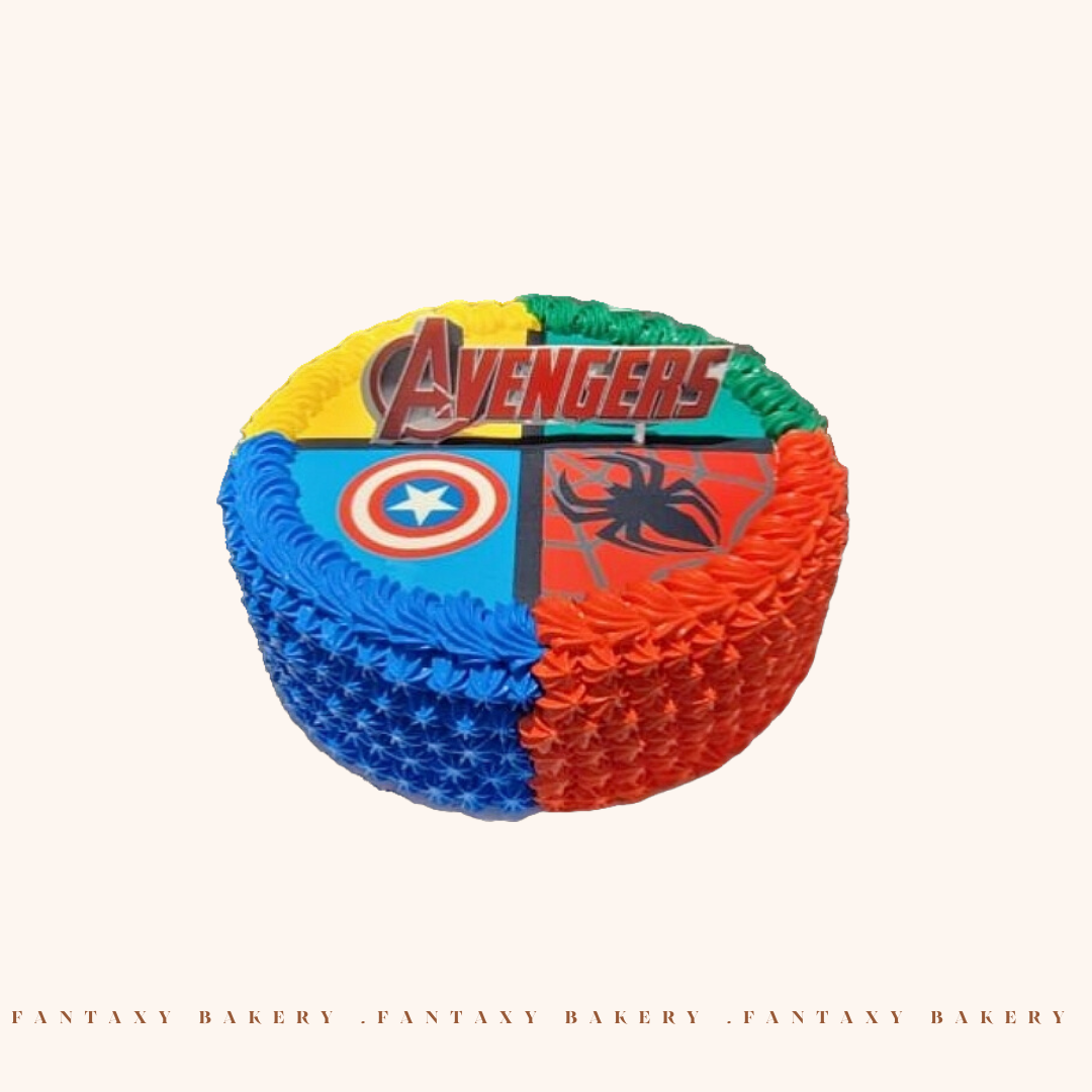 Marvel Avengers Cake