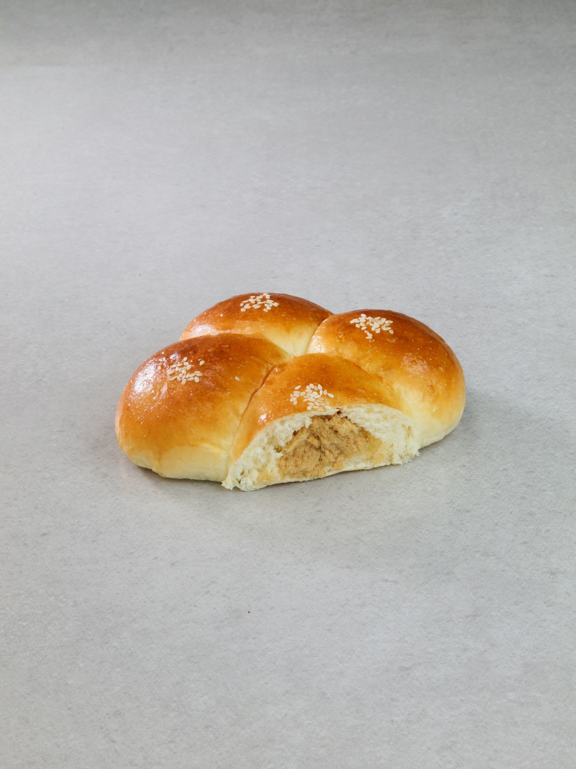Mini Chicken Floss Bun (4pcs)