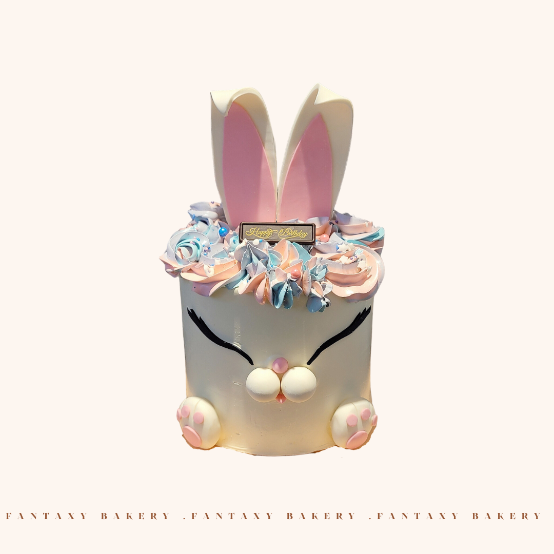 Pinky Rabbit Cake