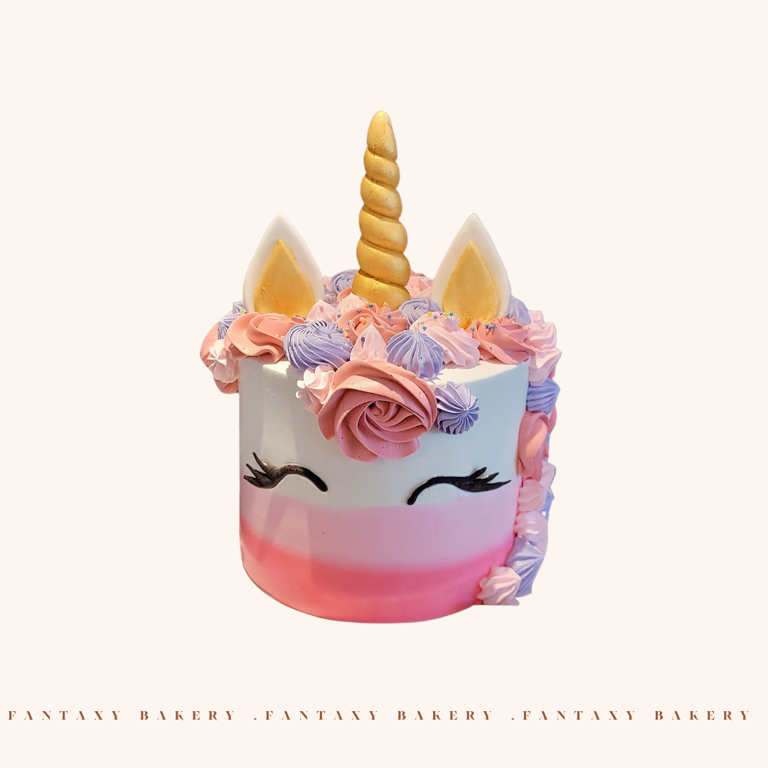 Pinky Unicorn Cake