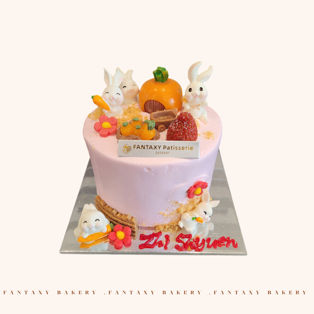 Rabbit Farm Cake