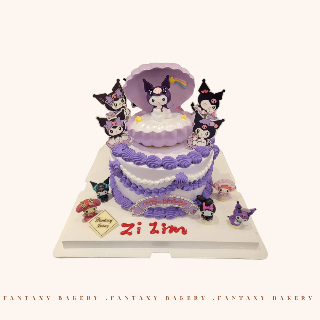 Sanrio Kuromi Cake