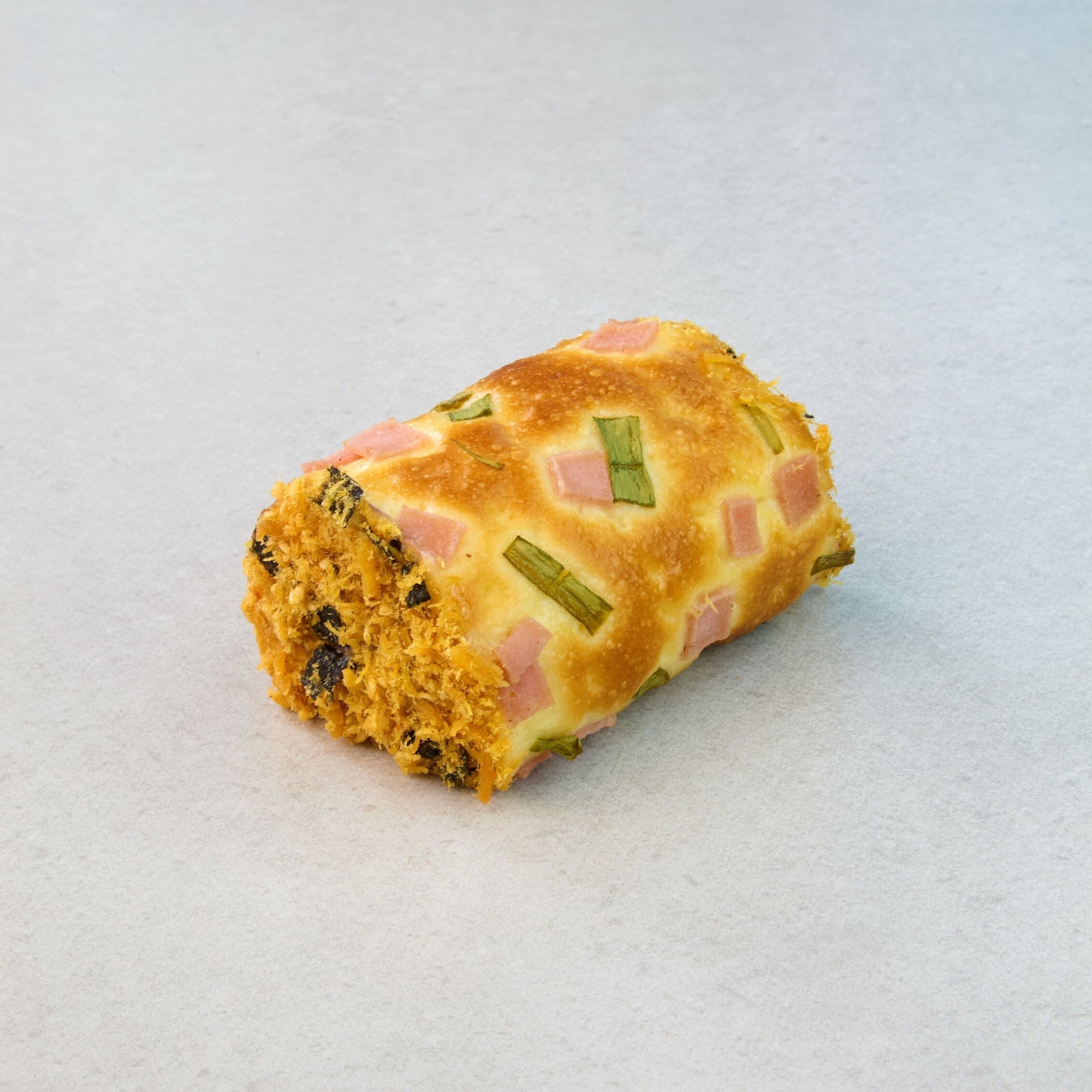 Spring Onion Chicken Floss Ham Roll