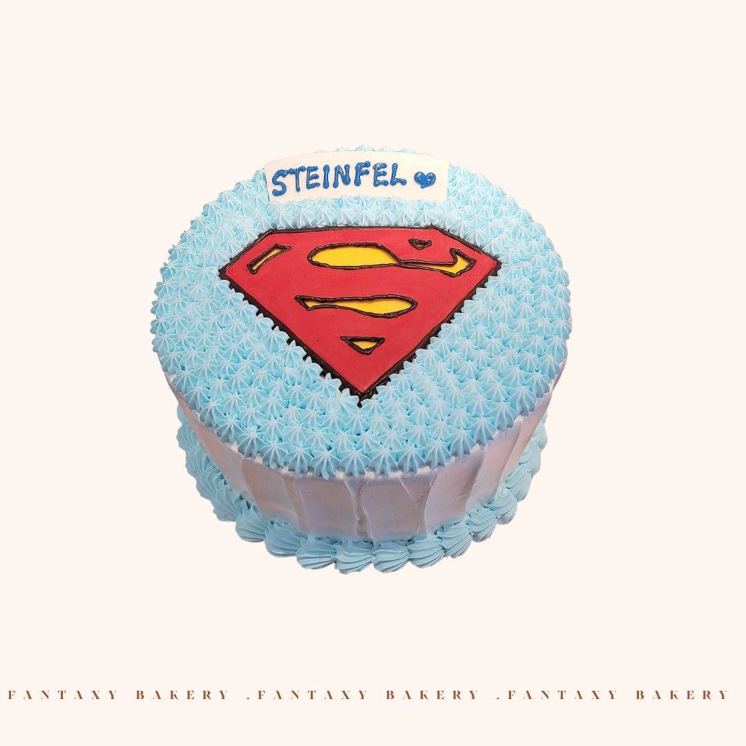 Superman Cake