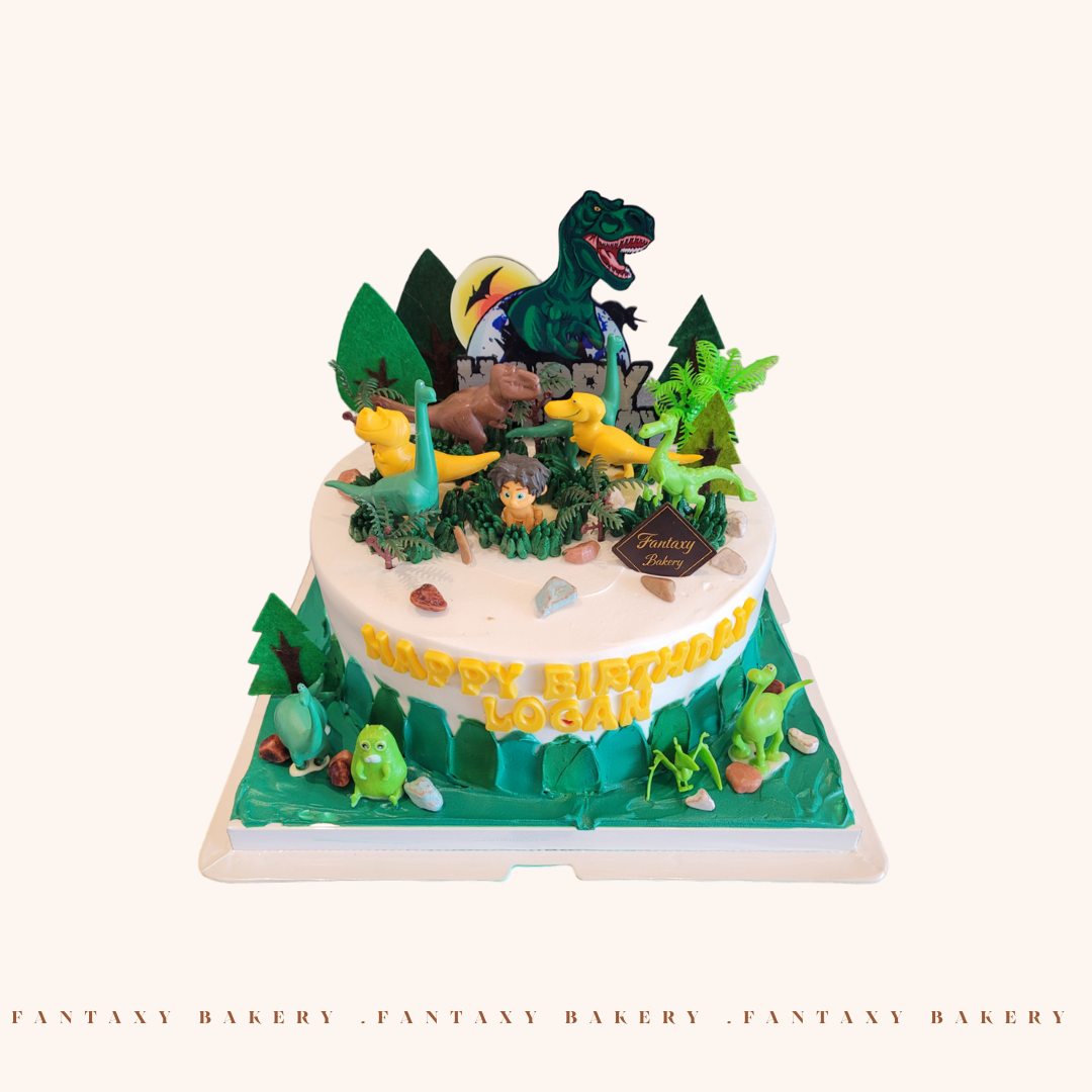 Dinosaur in the Forest