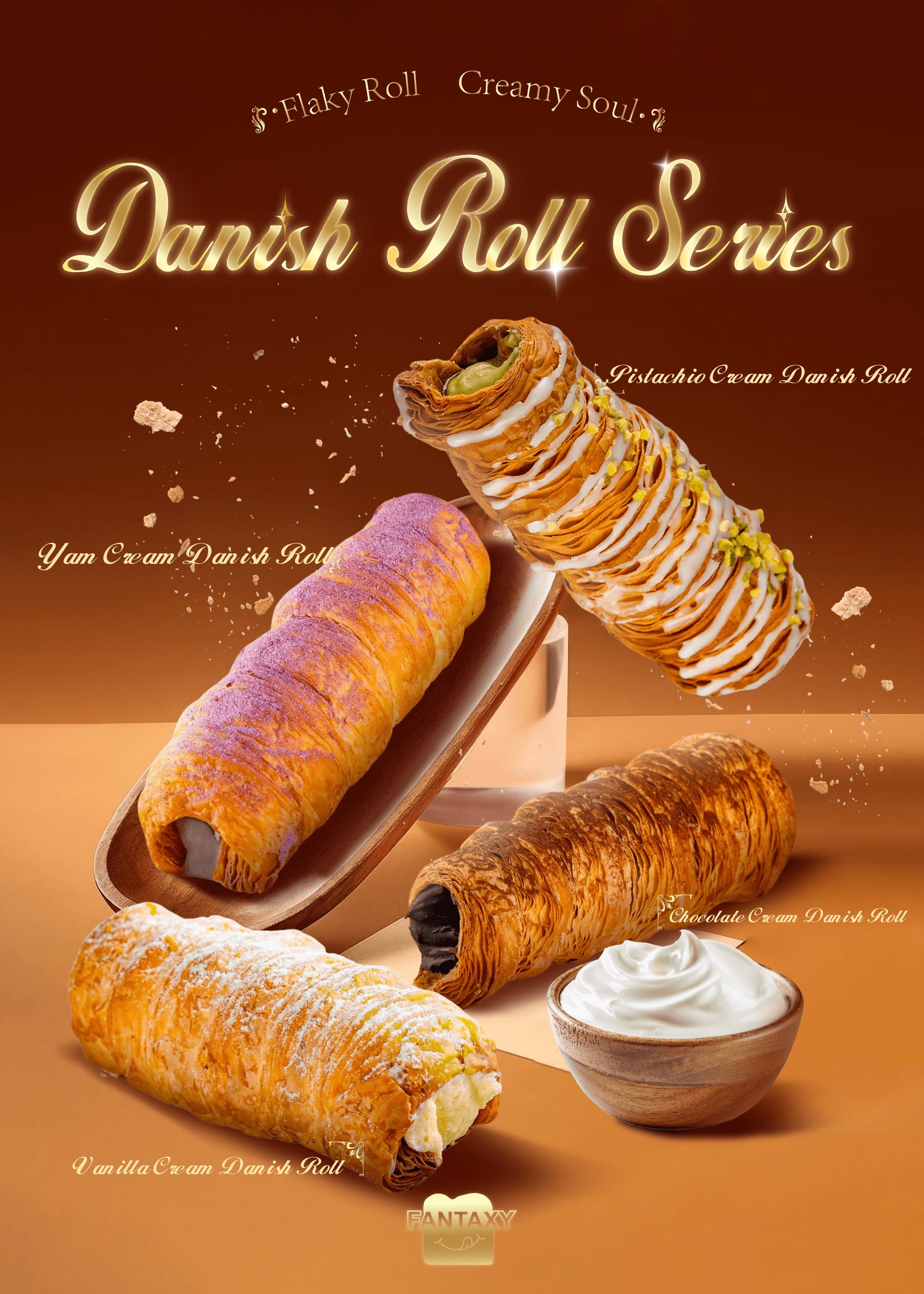 Danish Cream Roll