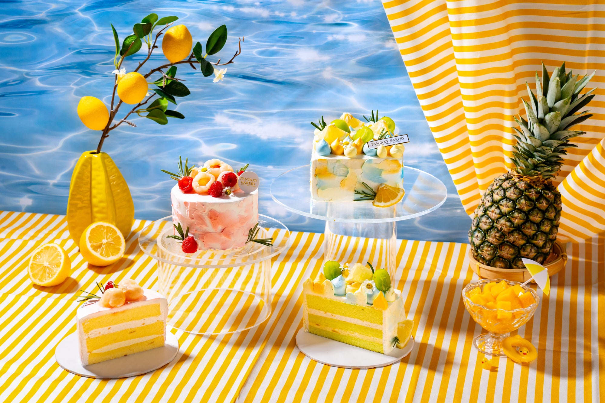 Summer Painted Cake Collection