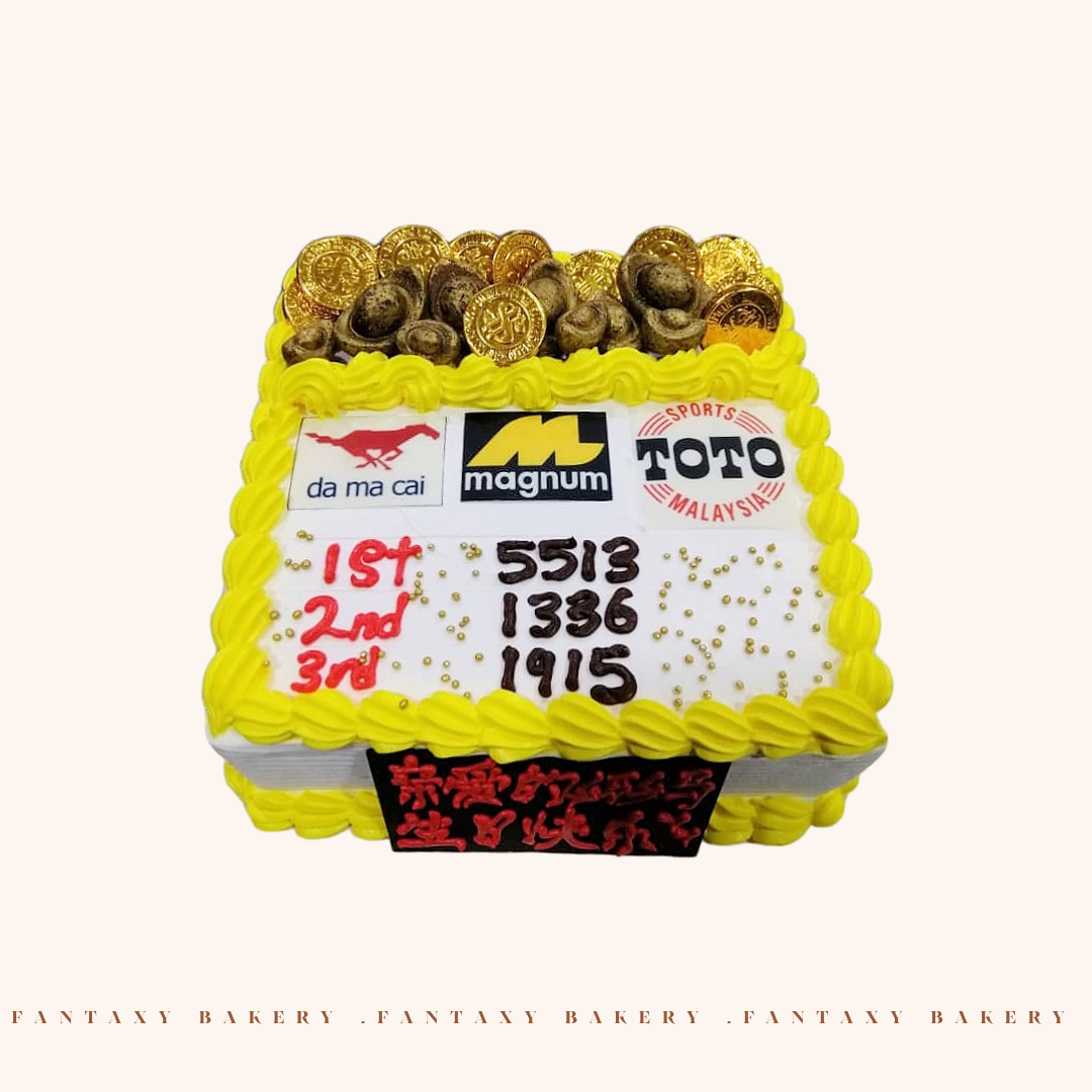 Lottery Lucky Cake
