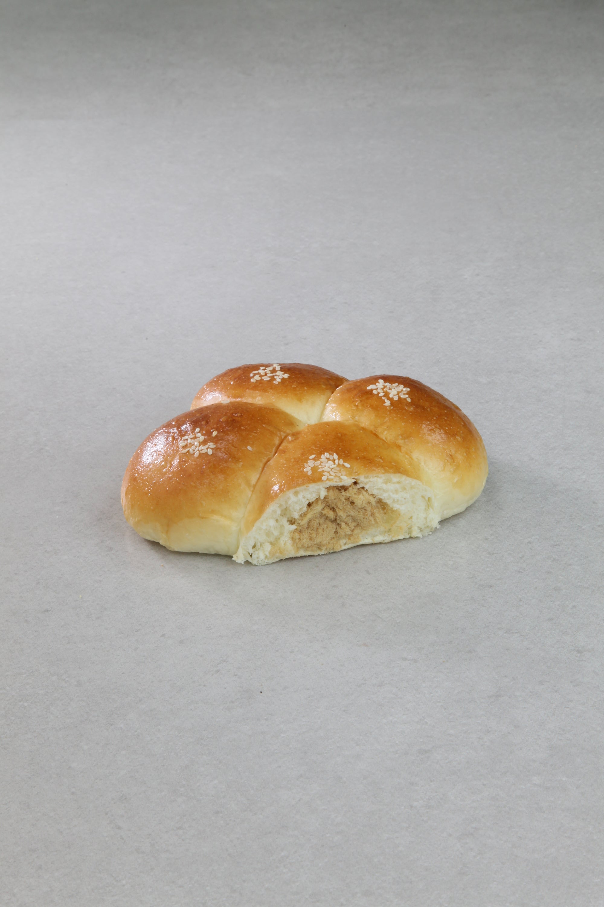 Mini Chicken Floss Bun (4pcs)