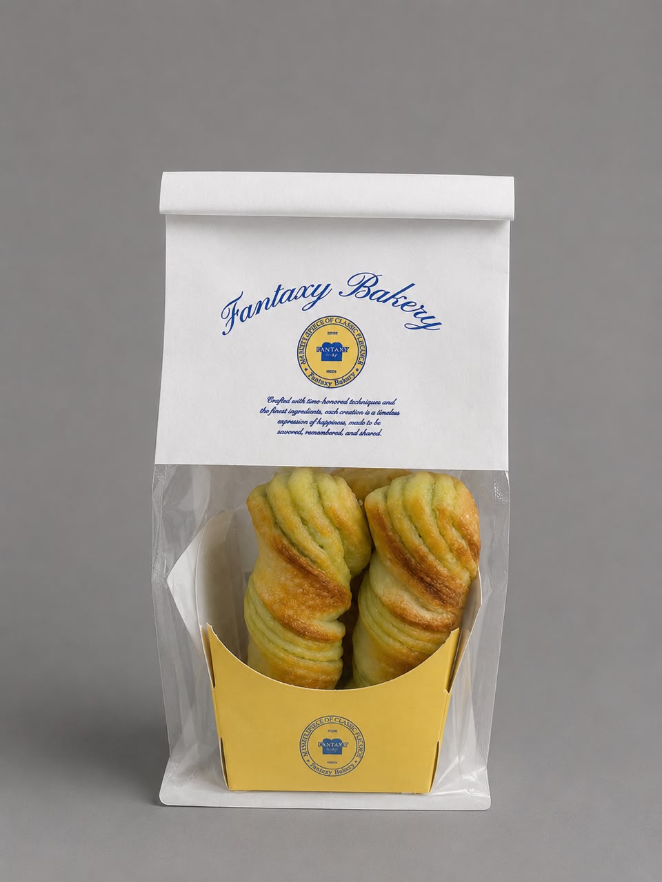 Pandan Marble Twist Bread