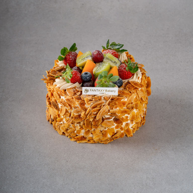 Almond Mix Fruit Cake